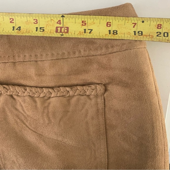 Cato Brown Suade Mini Skirt Size 16 *NWOTS* - Picture 8 of 8